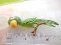 Vintage JJ Googly Eye Brooch Bird Parrot Tiki Pin Enamel Figural Tropical Designer Jewelry Gift Mid Century, VivianJoel.com