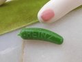 Vintage HEINZ Pickle Promo Pin Advertisement Green Plastic Petite Lapel Brooch Jewelry Gift, VivianJoel.com