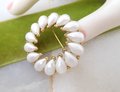 Vintage Crown TRIFARI Classic Brooch Pearl Pin Wreath Circle Gold Plate Mid Century Designer Jewelry Gift, VivianJoel.com