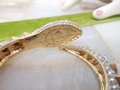 Vintage KENNETH Jay LANE Bracelet Snake Statement Designer Clamper Cuff Crystal KJL Runway Jewelry Gift, VivianJoel.com