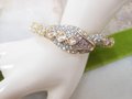Vintage KENNETH Jay LANE Bracelet Snake Statement Designer Clamper Cuff Crystal KJL Runway Jewelry Gift, VivianJoel.com