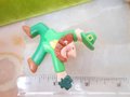 Vintage HALLMARK Brooch Shamrock Leprechaun Pin  St Patricks Irish Resin Plastic 1989 Figural Jewelry Gift, VivianJoel.com