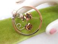 Vintage REGEL Wreath Brooch Gold Fill Rose Flower 12K GF Valentine Petite Designer Jewelry Gift Mid Century, VivianJoel.com