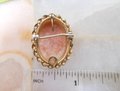 Vintage Cameo Gold Fill Brooch Pendant Carved Shell Victorian Revival GF Designer CURTIS CREATIONS Mid Century Jewelry Gift, VivianJoel.com