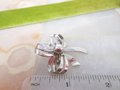 Vintage Van Dell STERLING SILVER Brooch Bow Ribbon Pin Pendant 925 Figural Designer Jewelry Gift Mid Century, VivianJoel.com