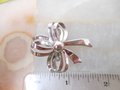 Vintage Van Dell STERLING SILVER Brooch Bow Ribbon Pin Pendant 925 Figural Designer Jewelry Gift Mid Century, VivianJoel.com