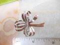 Vintage Van Dell STERLING SILVER Brooch Bow Ribbon Pin Pendant 925 Figural Designer Jewelry Gift Mid Century, VivianJoel.com