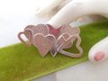 Vintage STERLING SILVER Heart Brooch Artisan Pin Designer Love Valentine Wedding Bridesmaid Jewelry Gift, VivianJoel.com