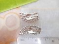 Vintage WEST GERMANY Rhinestone Earrings Clip On Ear Climbers Ice Clear Crystal Wedding Jewelry Mid Century Gift, VivianJoel.com