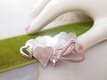 Vintage STERLING SILVER Heart Brooch Artisan Pin Designer Love Valentine Wedding Bridesmaid Jewelry Gift, VivianJoel.com