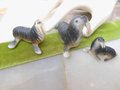 Vintage Walrus Miniature Family Set Trio LOT 3 Japan Bisque Porcelain Animal Figurine Ocean Mid Century, VivianJoel.com