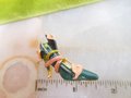 Vintage KJL Kenneth Jay Lane Shoe Brooch Pin Green Pink Enamel Calla Lily Breast Cancer Designer Jewelry Gift Collectible, VivianJoel.com