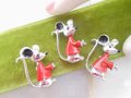 Vintage LOT 3 Mouse Mice Scatter Pin Brooch Set  Figural Petite Enamel Jewelry Gift Mid Century, VivianJoel.com