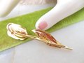 Vintage JewelArt STERLING SILVER Designer Tulip Brooch Flower Gold Vermiel Pin 925 Mid Century Jewelry Gift, VivianJoel.com