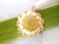 Vintage Sunflower Pin Domed Rhinestone Brooch Gold Plate Flower Pendant Mid Century Jewelry Gift, VivianJoel.com