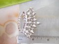 Vintage B DAVID Princess Brooch Crown Pin Rhinestone Pearl Designer Ornate Gift Jewelry Mid Century, VivianJoel.com