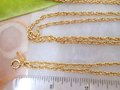 Vintage MONET Necklace Designer Multi Chain Gold Plate Long Swingy Wrap Around Belt 54" Classic Mid Century Jewelry Gift, VivianJoel.com