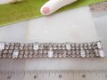 Vintage WEISS Rhinestone Bracelet Clear Ice Crystal Hollywood Glam Mid Century Designer Jewelry *as is*,  VivianJoel.com