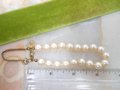 Vintage MIRIAM HASKELL Pearl Bracelet Glass Bead Designer Hang Tag Wedding Mid Century Jewelry, VivianJoel.com