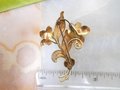 Vintage CARL ART Gold Fill Brooch 12K GF Designer Pin Elegant Lily Flower Mid Century Jewelry Gift, VivianJoel.com
