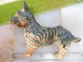 Vintage Scotty Terrier OCCUPIED JAPAN Dog Scottie Planter Toothpick Match Holder Kitsch Figurine Mid Century, VivianJoel.com