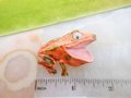 Vintage ART Designer Signed Enamel Frog Pin Googly Eye Toad Brooch Figural ARTHUR PEPPER Mid Century Jewelry Gift, VivianJoel.com