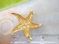 Vintage CORO Starfish Pin Gold Plate Figural Brooch Beach Tiki Tropical Designer Mid Century Jewelry Gift, VivianJoel.com