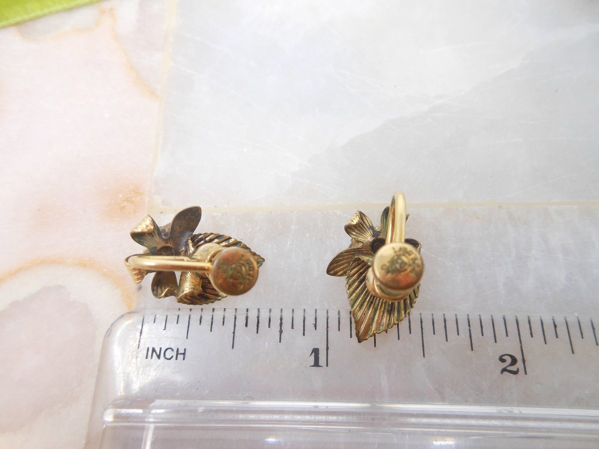 Vintage CURTIS CREATIONS Necklace Earrings Set Rhinestone Crystal Gold Fill GF Demi Parure Designer Mid Century Jewelry, VivianJoel.com