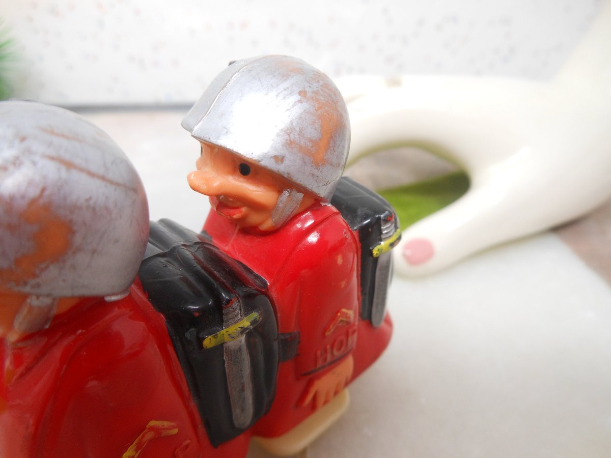 Vintage MARX Ramp Walker Toy Soldier Doll Incline Plastic Hap Hop 1960s Collectible Mid Century, VivianJoel.com