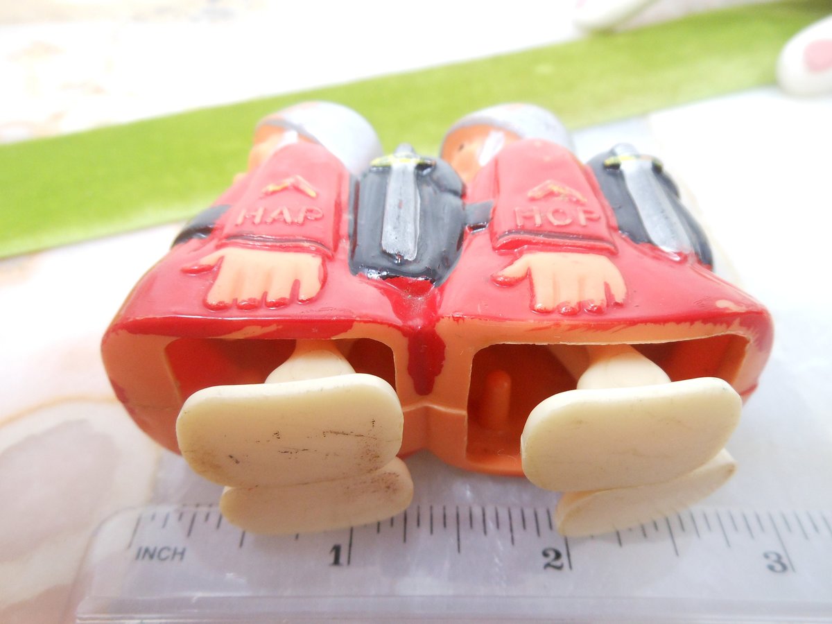 Vintage MARX Ramp Walker Toy Soldier Doll Incline Plastic Hap Hop 1960s Collectible Mid Century, VivianJoel.com