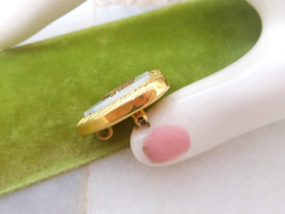 Vintage Pittman Keeler Brooch EASTERN STAR Pin Enamel Gold Fill GF Designer Jewelry Heart Gift Masonic Mid Century, VivianJoel.com