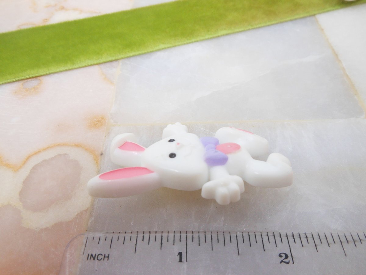 Vintage HALLMARK 1985 Easter Bunny Rabbit Egg Pin Brooch Designer Plastic Resin Collectible Jewelry Gift, VivianJoel.com