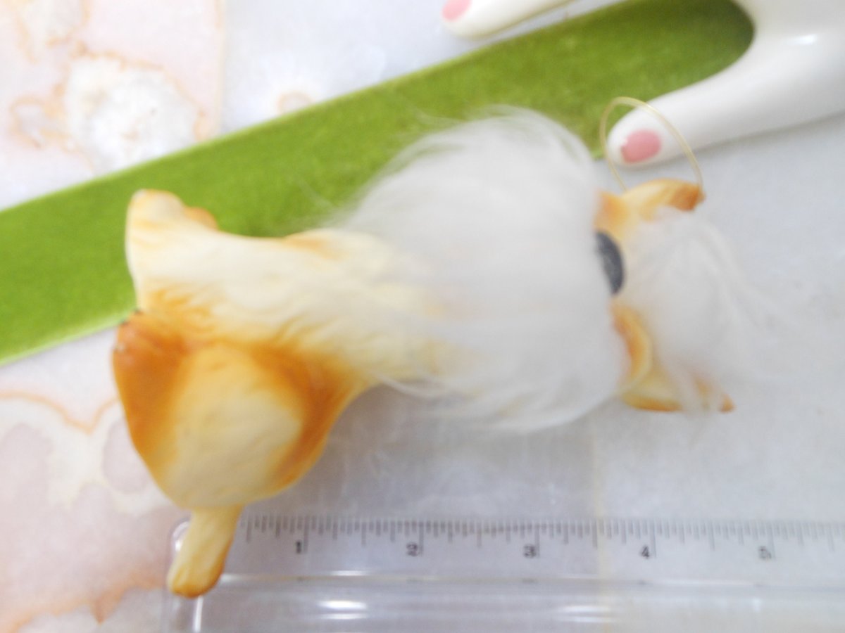 Vintage KAMAR JAPAN Rubber Scotty Terrier Dog Toy Ornament Furry Soft Plastic 1970s Mid Century, VivianJoel.com