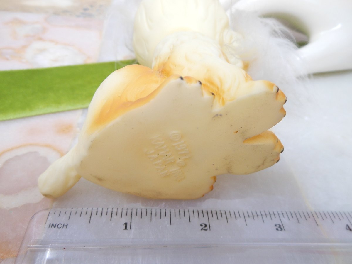 Vintage KAMAR JAPAN Rubber Scotty Terrier Dog Toy Ornament Furry Soft Plastic 1970s Mid Century, VivianJoel.com