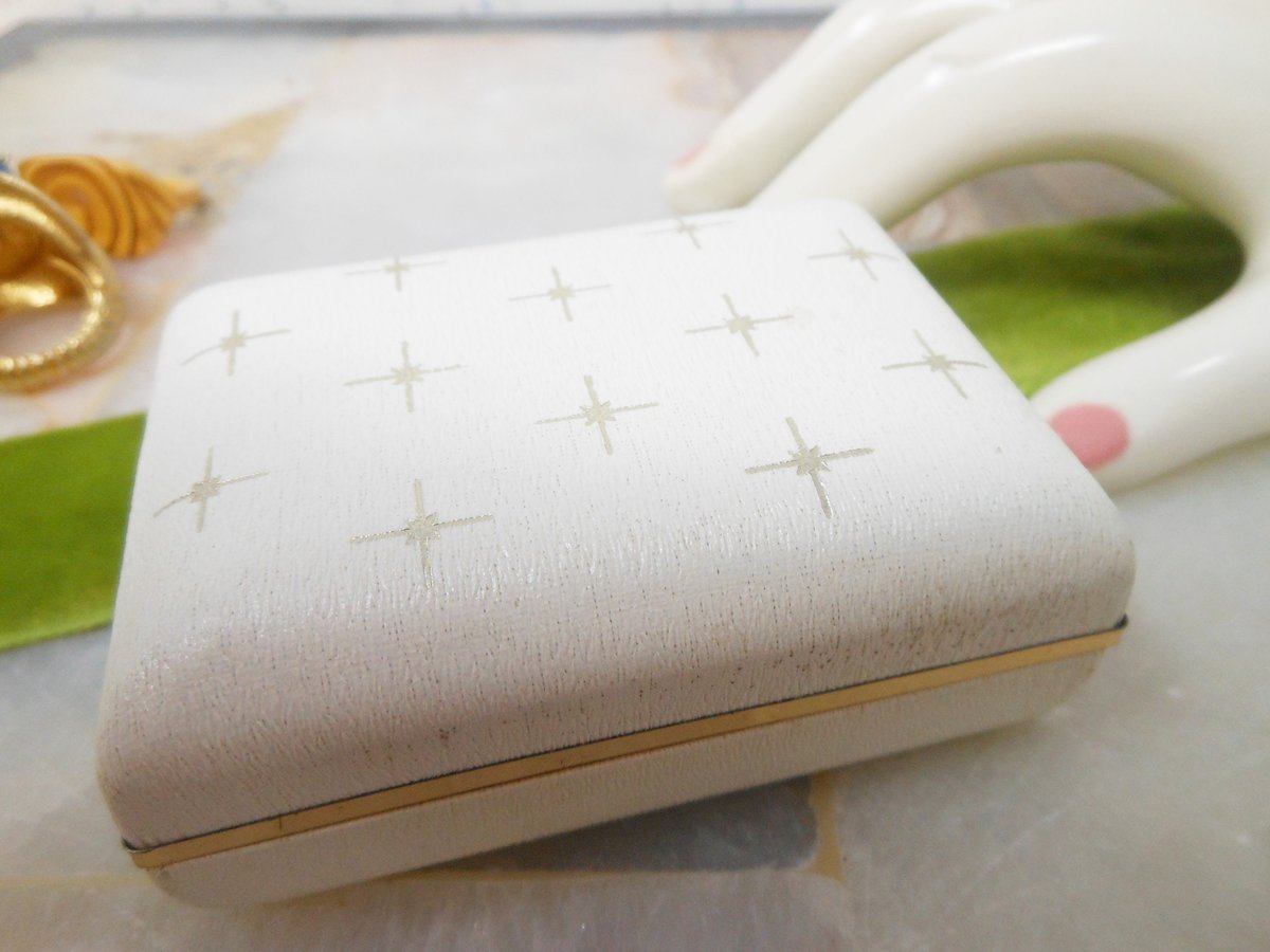 Vintage KREMENTZ Earrings Crystal Flower Designer Screw Back Gold Overlay Daisy Dangle Drop Original Box Mid Century Jewelry, VivianJoel.com