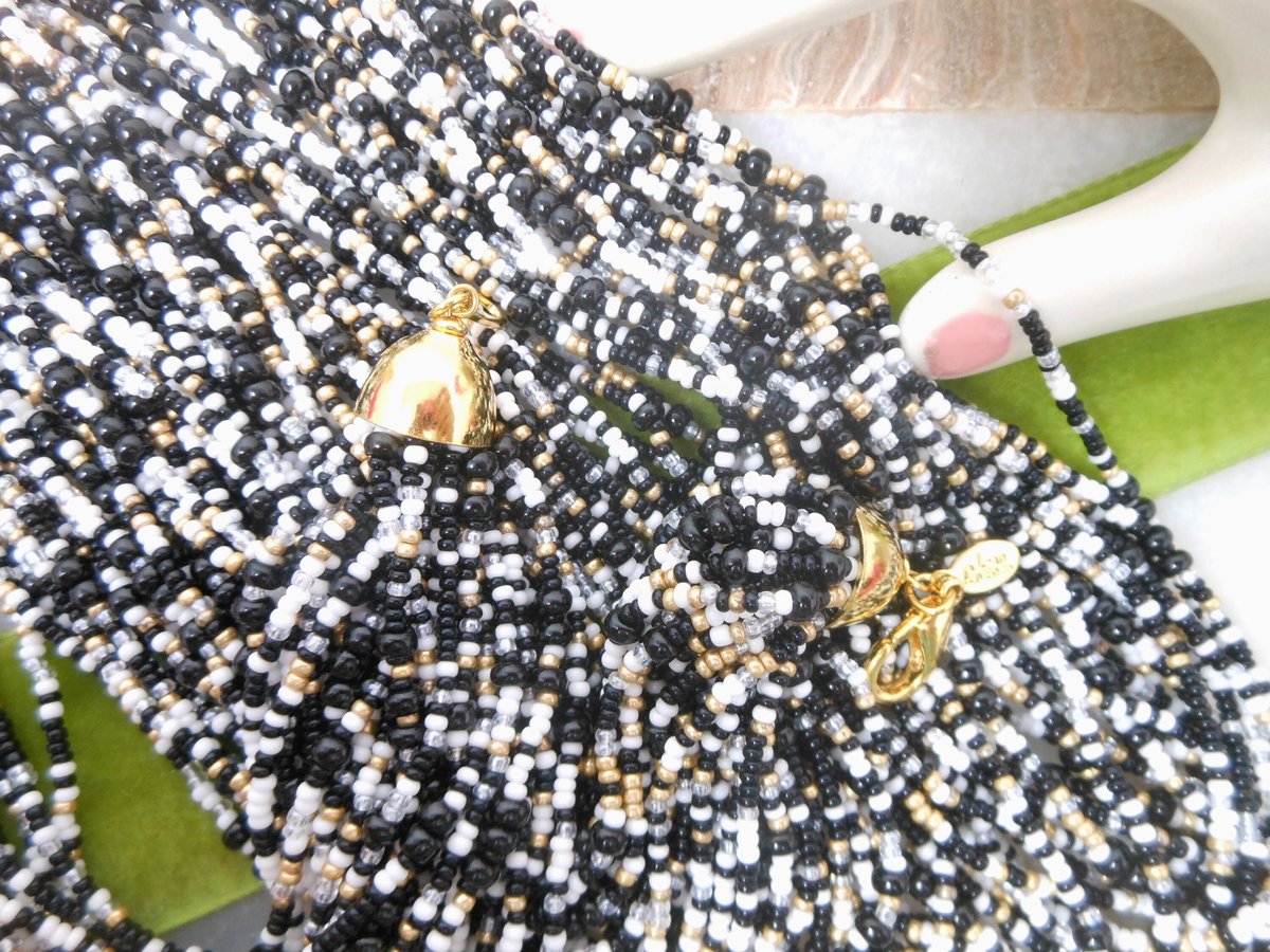 Vintage JOAN RIVERS 24 Strand Torsade Designer Glass Seed Bead Necklace Massive 36" Long Statement Original Box Jewelry Gift, VivianJoel.com