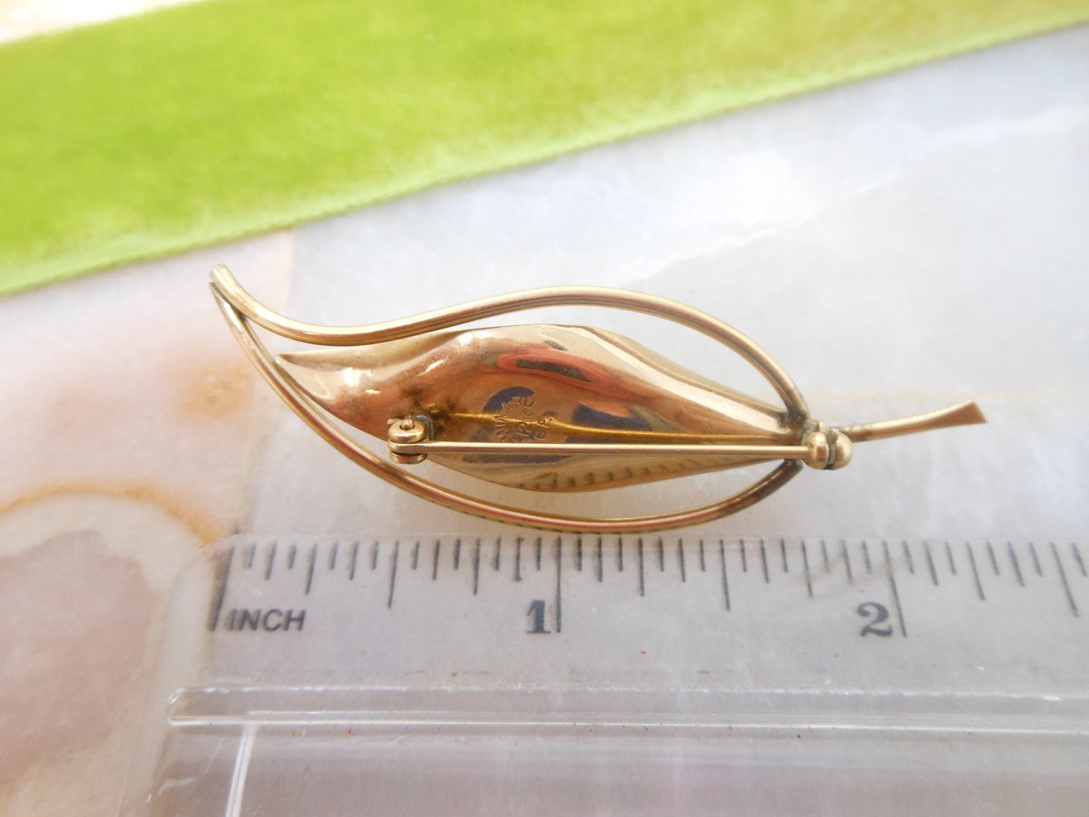 Vintage WINARD Designer Brooch Carved Rose Flower GF Pin Gold Fill Bovine Bone Jewelry Mid Century Elegant Gift, VivianJoel.com