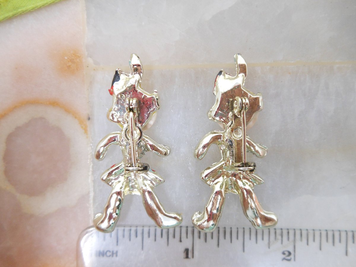 Vintage People Kilt Scatter Pin Set Enamel Mid Century Figural Brooch UK Scot Souvenir Kitsch Jewelry Gift, VivianJoel.com