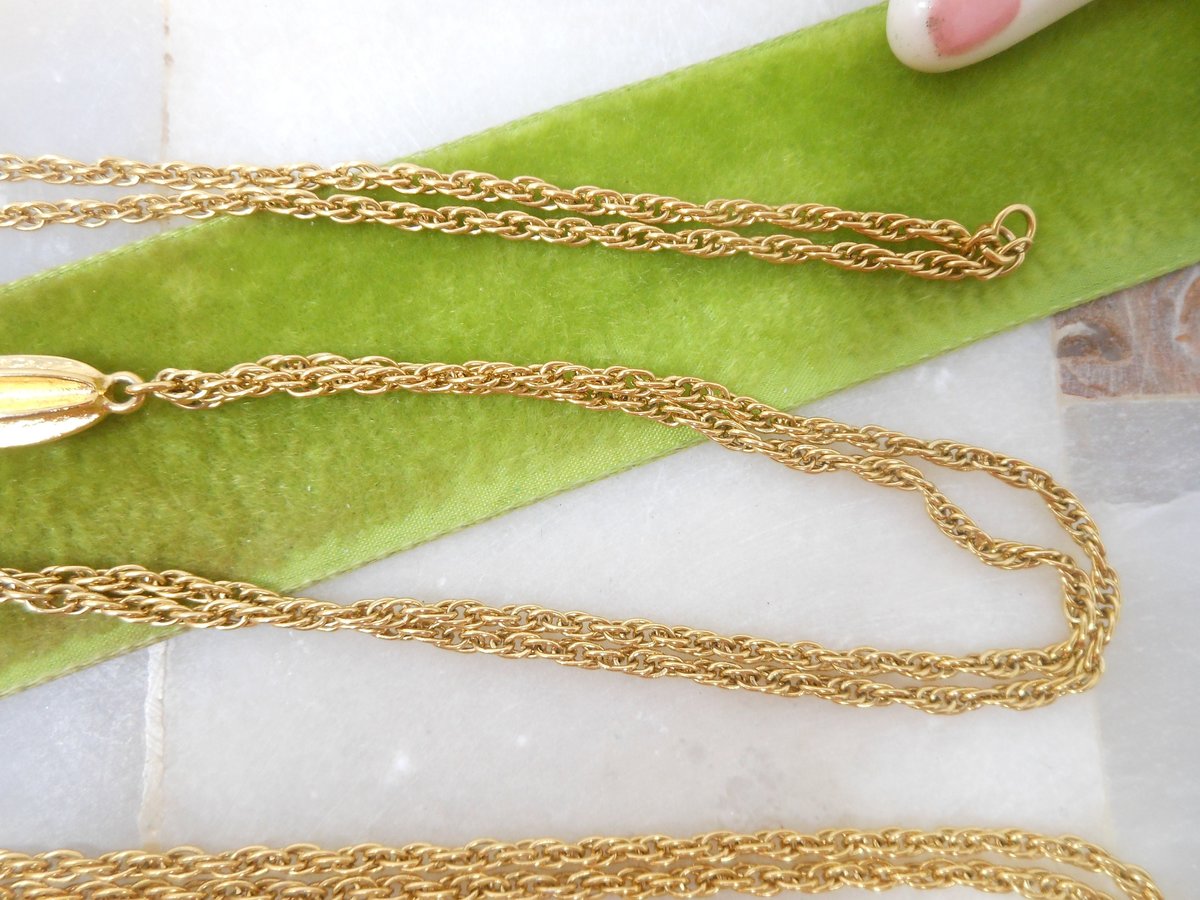 Vintage MONET Necklace Designer Multi Chain Gold Plate Long Swingy Wrap Around Belt 54" Classic Mid Century Jewelry Gift, VivianJoel.com