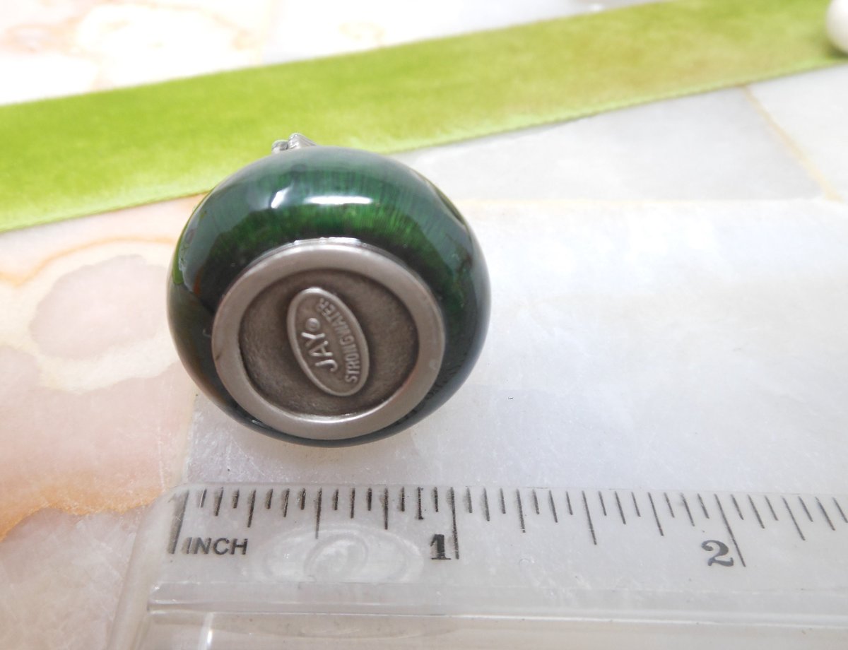 Vintage JAY STRONGWATER Trinket Ring Pill Box Petite Crystal Encrusted Frog Green Enamel Designer Vanity Gift, VivianJoel.com