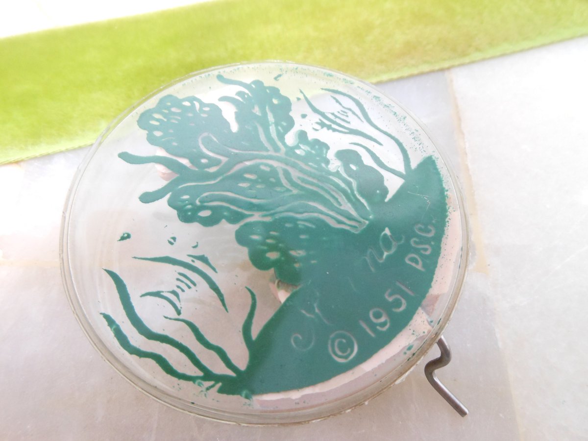 Vintage Mermaid Rubber Wiggler Figure Dancer Souvenir Beach Nude Plastic Kitsch Mechanical PSC CO 1951 Mid Century, VivianJoel.com