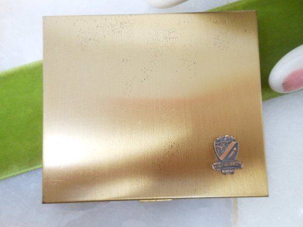 Vintage Compact Beta Epsilon Phi Sorority Powder Purse Mirror Walter Ross Life Learning Friendship, VivianJoel.comoro